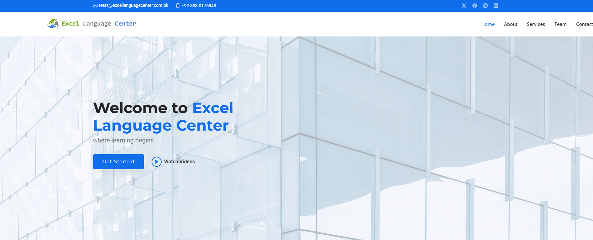 Excel Language Center
